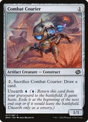Combat Courier - Foil<br /><span class="collector-number">Collector No. 77</span>