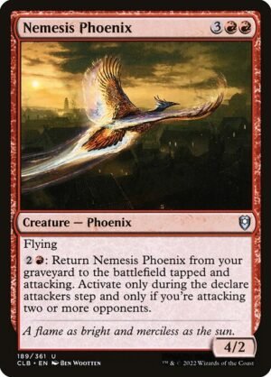 Nemesis Phoenix - Foil<br /><span class="collector-number">Collector No. 189</span>