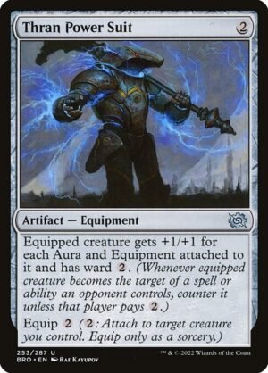 Thran Power Suit - Foil<br /><span class="collector-number">Collector No. 253</span>