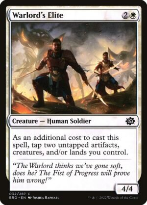 Warlord's Elite - Foil<br /><span class="collector-number">Collector No. 32</span>