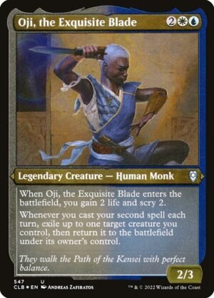 Oji, the Exquisite Blade - Etched<br /><span class="collector-number">Collector No. 547</span>
