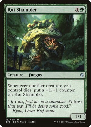 Rot Shambler<br /><span class="collector-number">Collector No. 187</span>