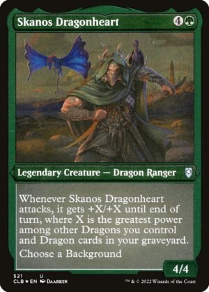 Skanos Dragonheart - Etched<br /><span class="collector-number">Collector No. 521</span>