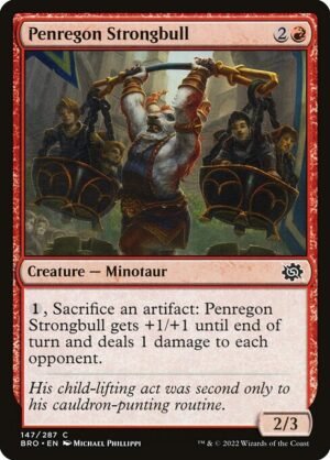 Penregon Strongbull - Foil<br /><span class="collector-number">Collector No. 147</span>