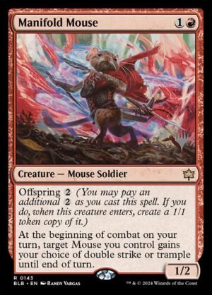 Manifold Mouse<br /><span class="collector-number">Collector No. 143p</span>