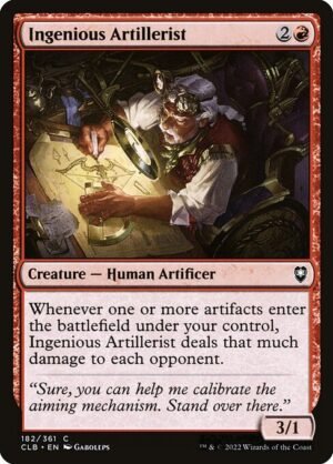 Ingenious Artillerist - Foil<br /><span class="collector-number">Collector No. 182</span>