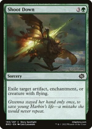 Shoot Down - Foil<br /><span class="collector-number">Collector No. 190</span>