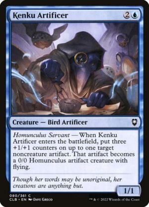 Kenku Artificer - Foil<br /><span class="collector-number">Collector No. 80</span>