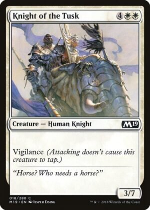 Knight of the Tusk<br /><span class="collector-number">Collector No. 18</span>