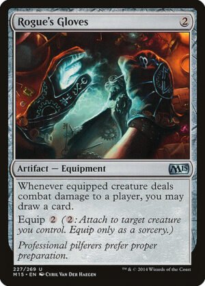 Rogue's Gloves<br /><span class="collector-number">Collector No. 227</span>