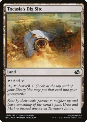 Tocasia's Dig Site - Foil<br /><span class="collector-number">Collector No. 266</span>