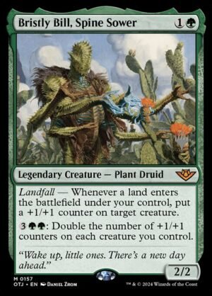 Bristly Bill, Spine Sower - Foil<br /><span class="collector-number">Collector No. 157p</span>