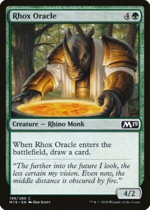 Rhox Oracle<br /><span class="collector-number">Collector No. 198</span>