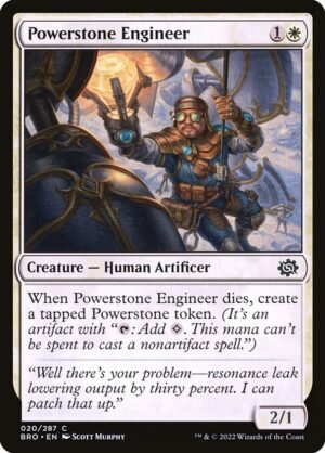 Powerstone Engineer - Foil<br /><span class="collector-number">Collector No. 20</span>