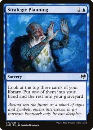 Strategic Planning - Foil<br /><span class="collector-number">Collector No. 77</span>