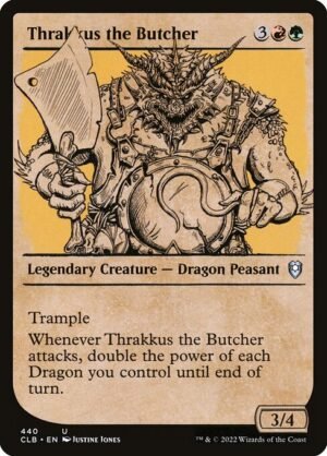 Thrakkus the Butcher - Foil<br /><span class="collector-number">Collector No. 440</span>