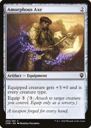 Amorphous Axe - Foil<br /><span class="collector-number">Collector No. 295</span>