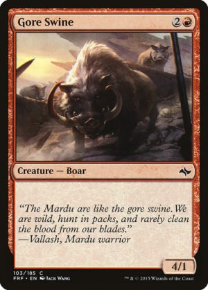 Gore Swine<br /><span class="collector-number">Collector No. 103</span>