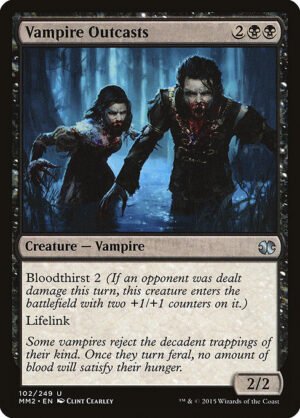 Vampire Outcasts<br /><span class="collector-number">Collector No. 102</span>