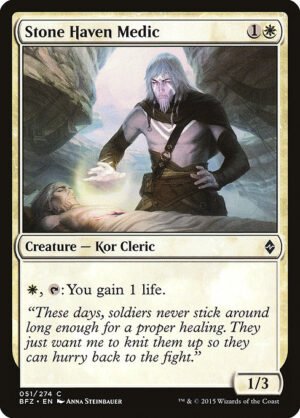 Stone Haven Medic<br /><span class="collector-number">Collector No. 51</span>