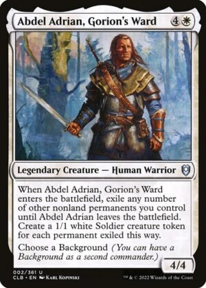 Abdel Adrian, Gorion's Ward - Foil<br /><span class="collector-number">Collector No. 2</span>