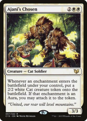 Ajani's Chosen<br /><span class="collector-number">Collector No. 57</span>