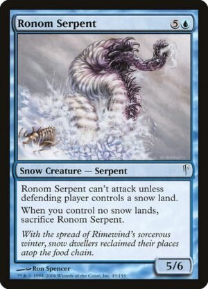 Ronom Serpent<br /><span class="collector-number">Collector No. 45</span>