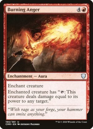 Burning Anger - Foil<br /><span class="collector-number">Collector No. 166</span>