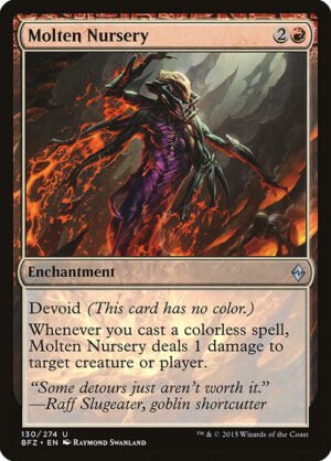 Molten Nursery<br /><span class="collector-number">Collector No. 130</span>