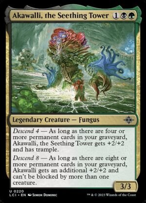 Akawalli, the Seething Tower - Foil<br /><span class="collector-number">Collector No. 220</span>