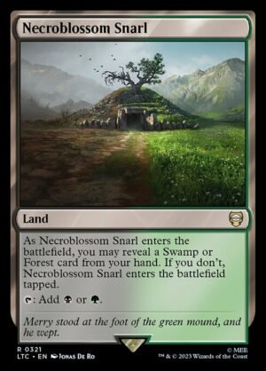 Necroblossom Snarl<br /><span class="collector-number">Collector No. 321</span>