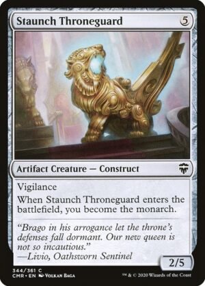 Staunch Throneguard - Foil<br /><span class="collector-number">Collector No. 344</span>