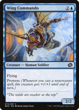 Wing Commando - Foil<br /><span class="collector-number">Collector No. 73</span>