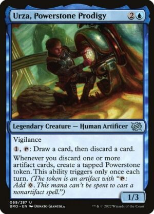 Urza, Powerstone Prodigy - Foil<br /><span class="collector-number">Collector No. 69</span>