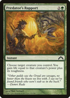 Predator's Rapport<br /><span class="collector-number">Collector No. 129</span>