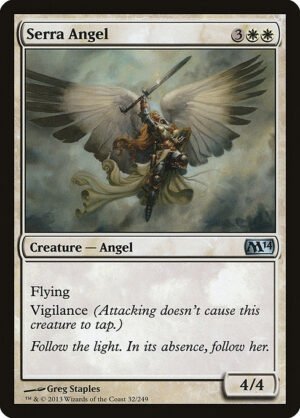 Serra Angel<br /><span class="collector-number">Collector No. 32</span>