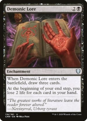 Demonic Lore - Foil<br /><span class="collector-number">Collector No. 118</span>