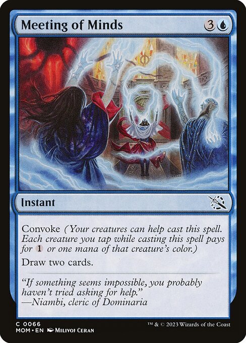 Meeting of Minds - Foil<br /><span class="collector-number">Collector No. 66</span>