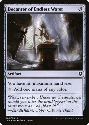 Decanter of Endless Water - Foil<br /><span class="collector-number">Collector No. 309</span>