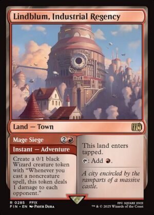 Lindblum, Industrial Regency // Mage Siege - Foil<br /><span class="collector-number">Collector No. 285</span>