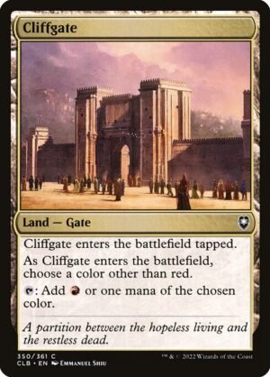 Cliffgate - Foil<br /><span class="collector-number">Collector No. 350</span>