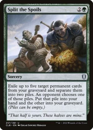 Split the Spoils - Foil<br /><span class="collector-number">Collector No. 257</span>