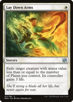 Lay Down Arms - Foil<br /><span class="collector-number">Collector No. 11</span>