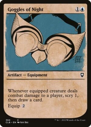 Goggles of Night - Foil<br /><span class="collector-number">Collector No. 384</span>