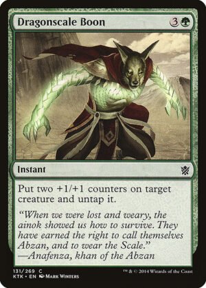 Dragonscale Boon<br /><span class="collector-number">Collector No. 131</span>
