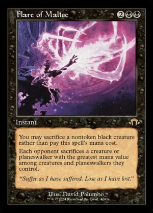 Flare of Malice<br /><span class="collector-number">Collector No. 408</span>