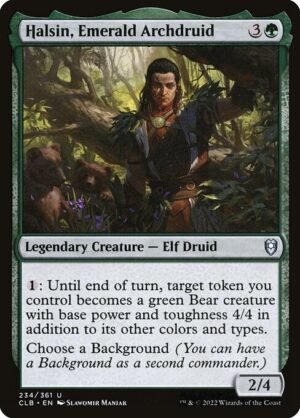 Halsin, Emerald Archdruid - Foil<br /><span class="collector-number">Collector No. 234</span>