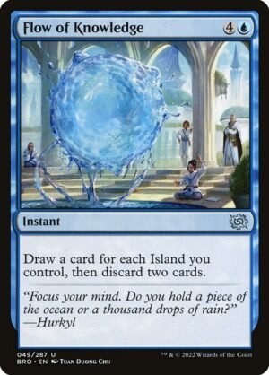 Flow of Knowledge - Foil<br /><span class="collector-number">Collector No. 49</span>