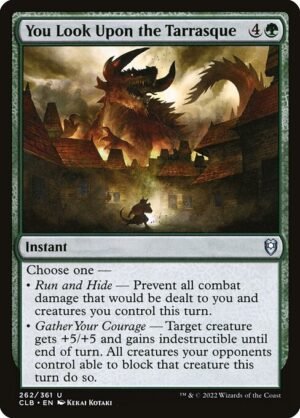You Look Upon the Tarrasque - Foil<br /><span class="collector-number">Collector No. 262</span>