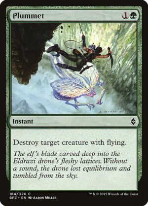 Plummet<br /><span class="collector-number">Collector No. 184</span>